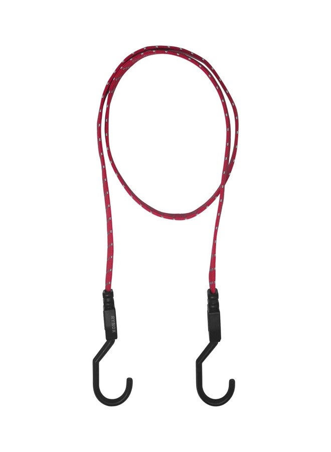 RYNOX Gripper Reflective Motorcycle Luggage Bungee Strap/Cord (Red) - Image 1